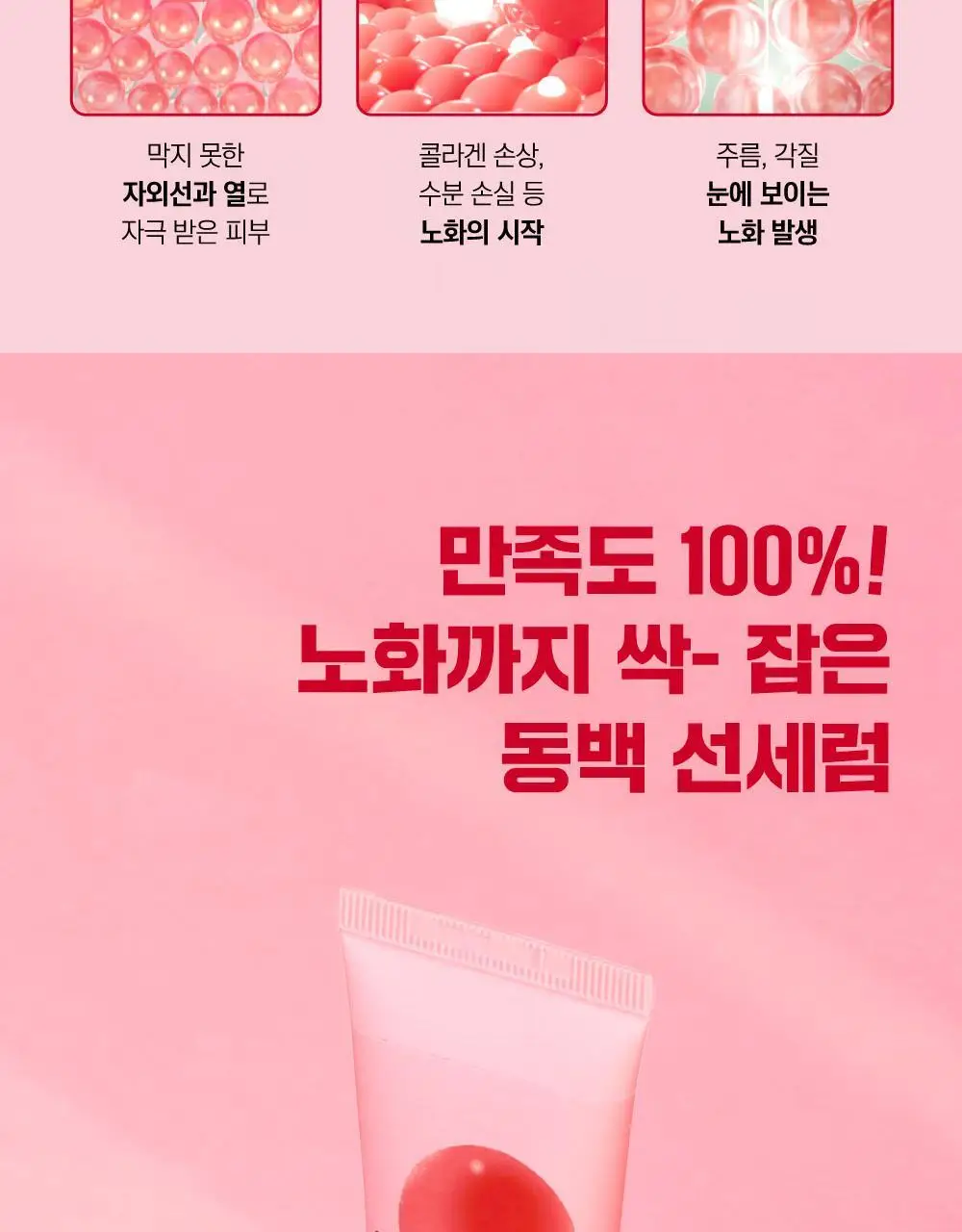 [1+1] 라운드랩 동백 딥 콜라겐 탄력 선세럼 50ml+50ml 세트 기획 상세페이지 6